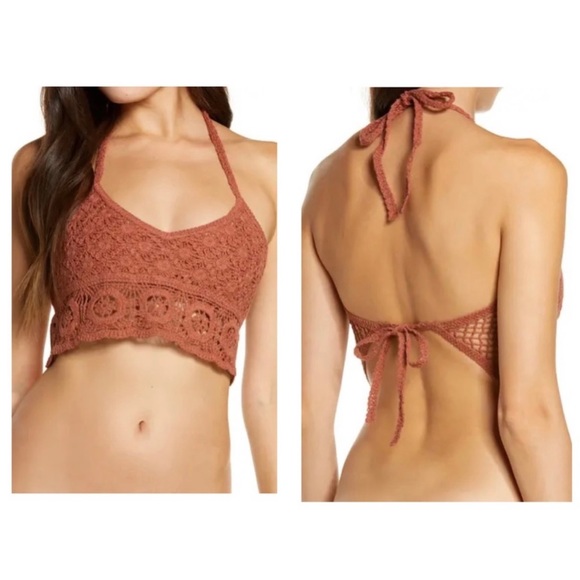 Free People Sydney Crochet Bralette - Picture 4 of 8